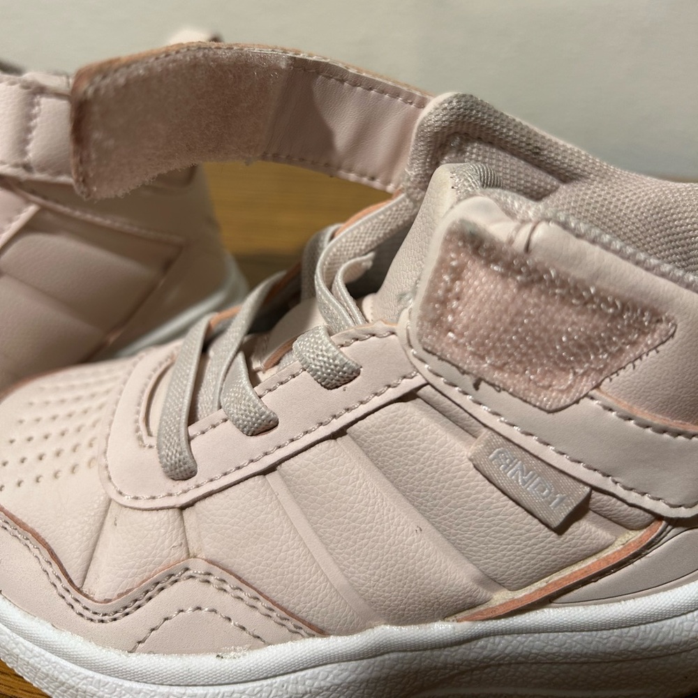 Andi Pink High-tops For Little Girls - Picture 7 of 10